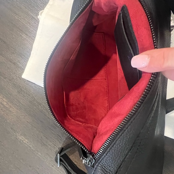 NWT Hammitt Large VIP Black/Gunmetal Crossbody - Picture 13 of 15